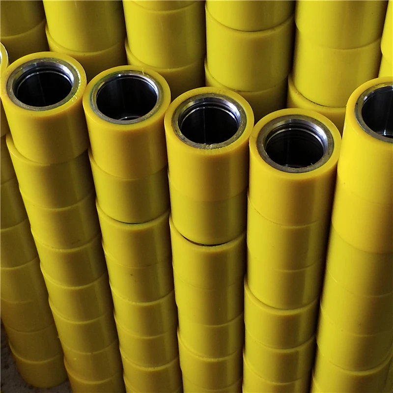 Durable Heavy Duty Pu Load Roller Wheels Coating Industrial Casters Wheels