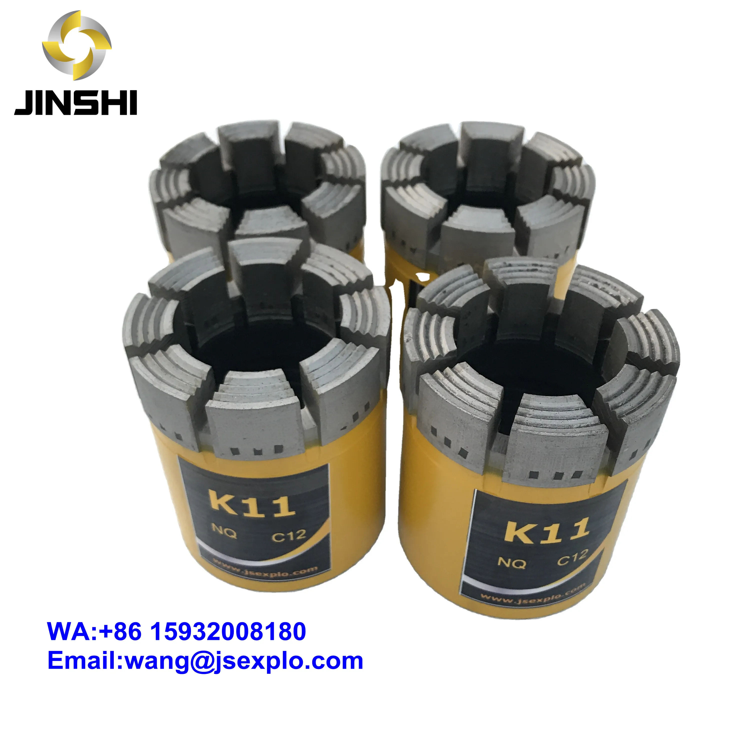 JINSHI / JS  Y series High Working Performance drill bit BQ NQ HQ PQ