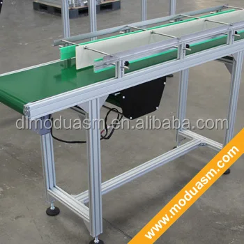 ISO/CE PVC belt conveyor/conveyor belt for factory automation