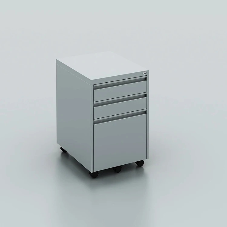 Hot sale steel mobile office lockable filing drawer storage cabinet