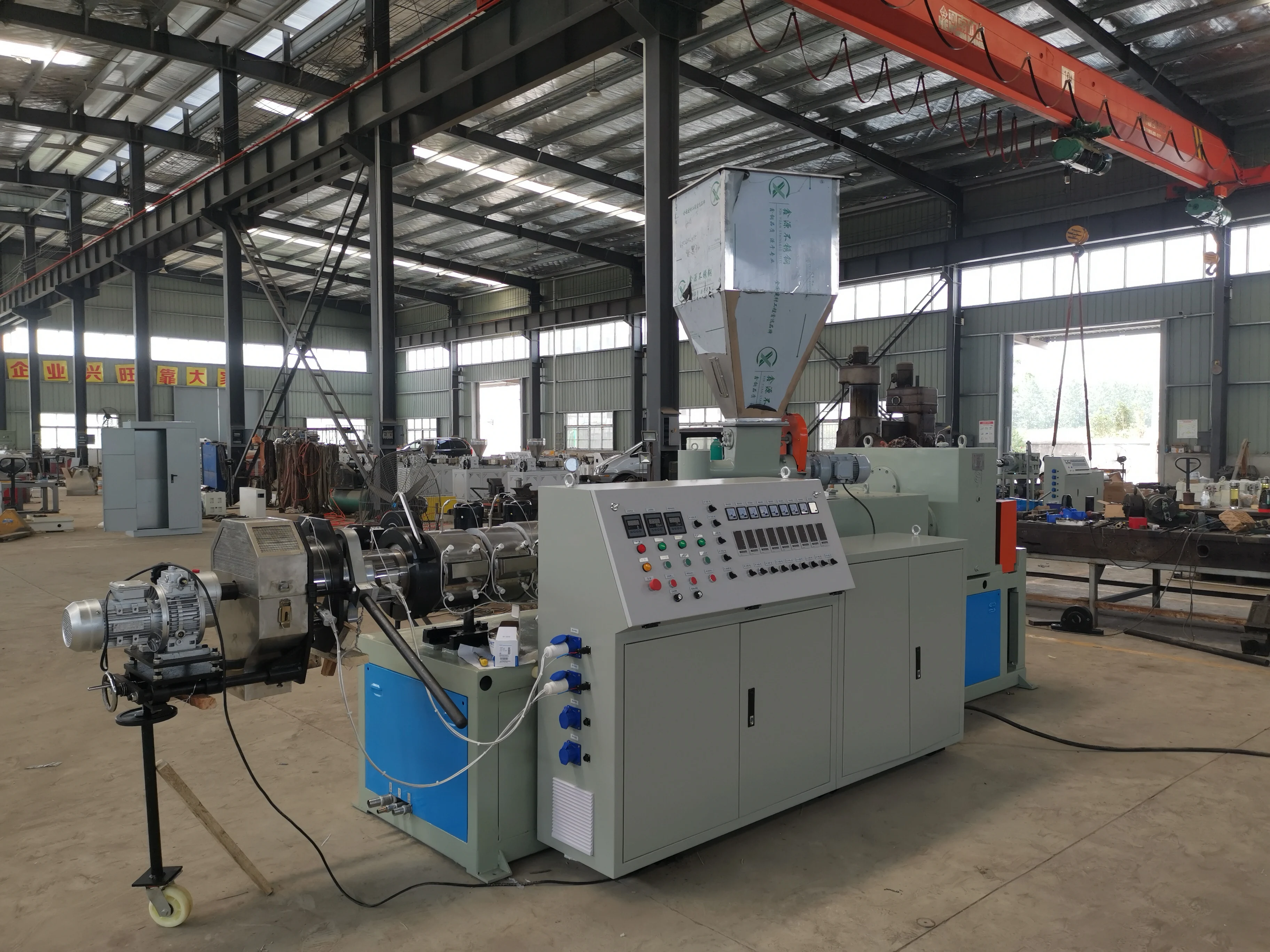 SJSZ80/156 Double-screw Plastic Extruding Machine Plastic Extruder Filament Extruder