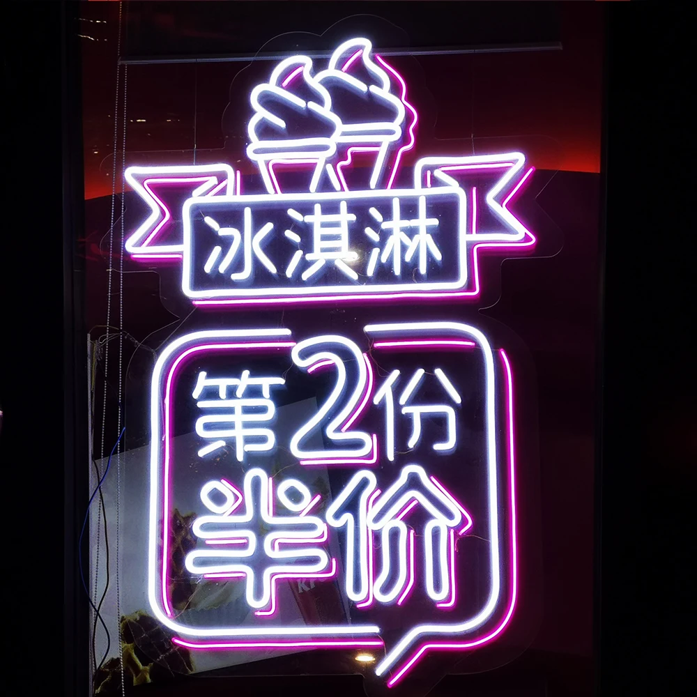 High quality 12v 24v rgb  Custom Electronic Neon Signs For  Bars Clubs Or Wedding