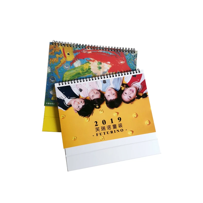 Hot selling big table calendar planner for year 2022 with 250gsm art paper 13 pages size 240*140mm