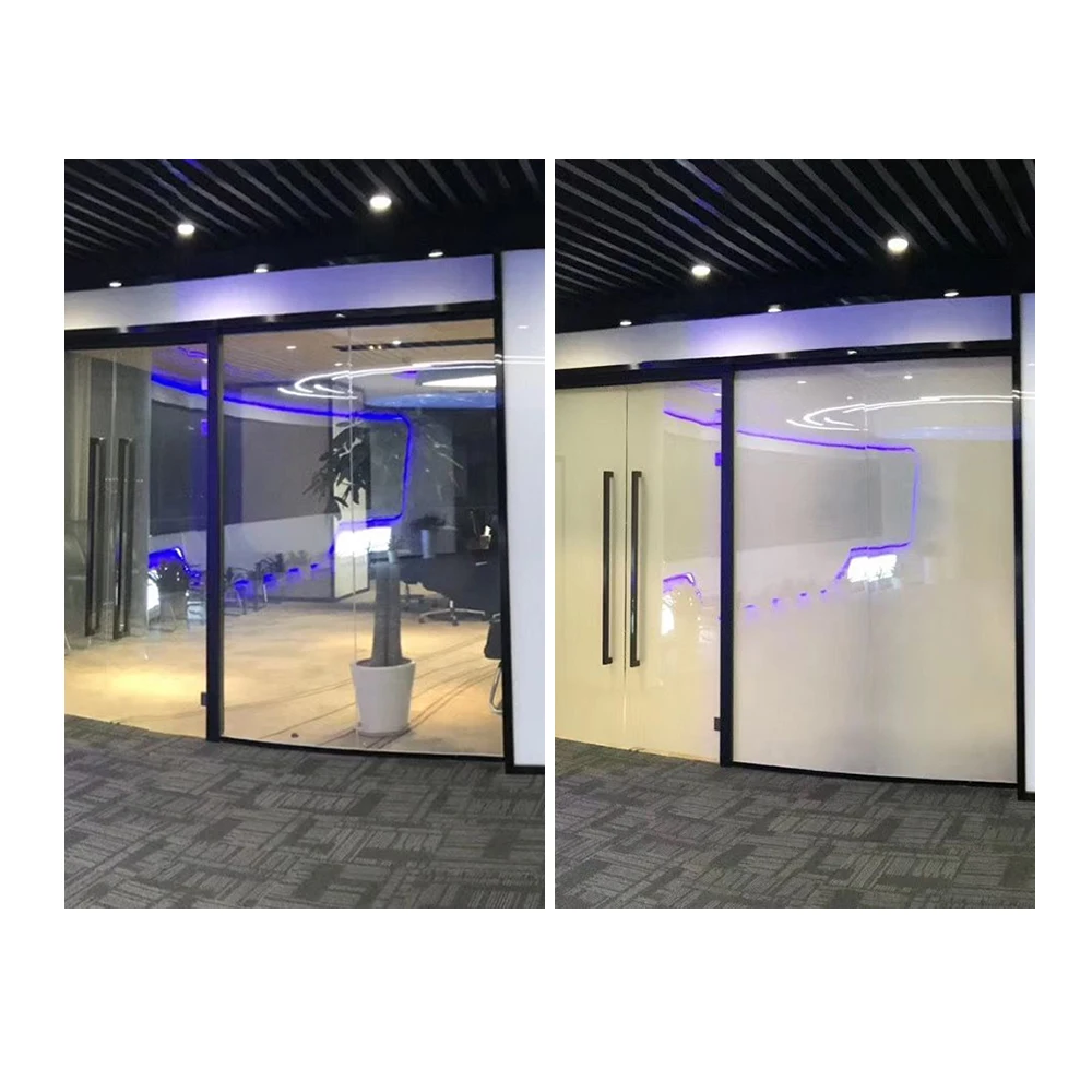 Pdlc Magic Glass Film Smart Glass Tint Sticker Glass Switchable Pdlc Windows Smart Film