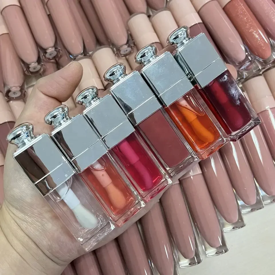 Wholesale customised diy lipgloss create your own color lip gloss cosmetic diy liquid lipstick with private label