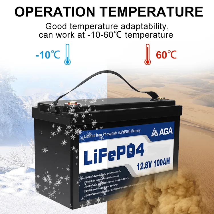 AGA Hot Seller Lead Acid Replacement 12V 24V 100Ah 200ah 300Ah Lithium Ion Phosphate 12v Battery Pack