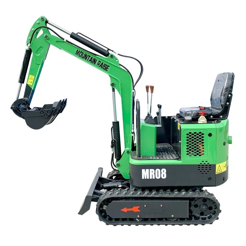 Самый дешевый мини-гусеничный экскаватор 0 8 T 0 8 тонн 800 кг для домашнего использования