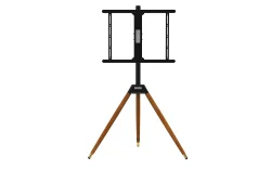 32 inch - 75 inch large wall wood tv floor stand modern furniture portable metal tv stand with mount vesa 600x400mm stand for tv