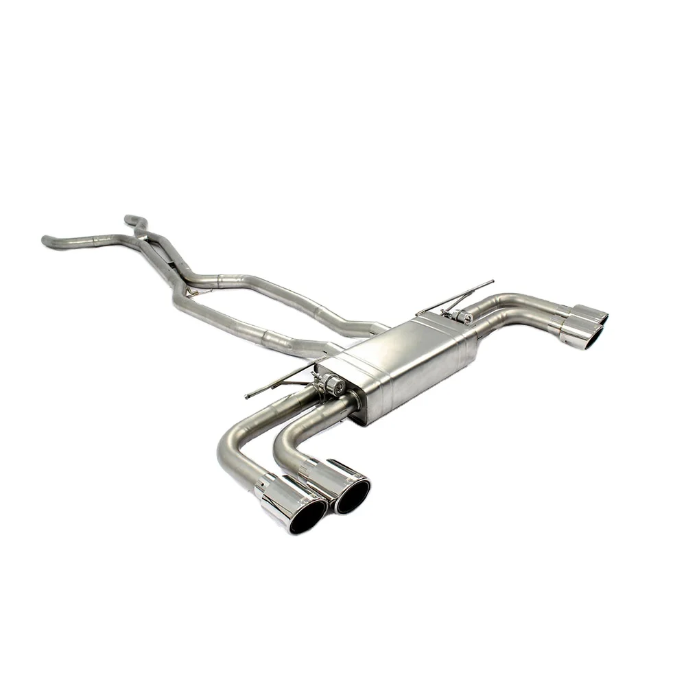 FUDKLi New type Exhaust Catback For Porsche Cayenne 3.0 3.6 4.8 Exhaust System