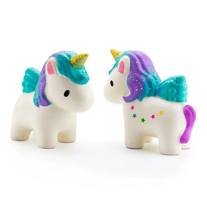 Kawaii Cute 12 Inch Jumbo Rainbow Unicorn Scented Squishies Slow Rising Giant Unicorn Squishy Kids Toys