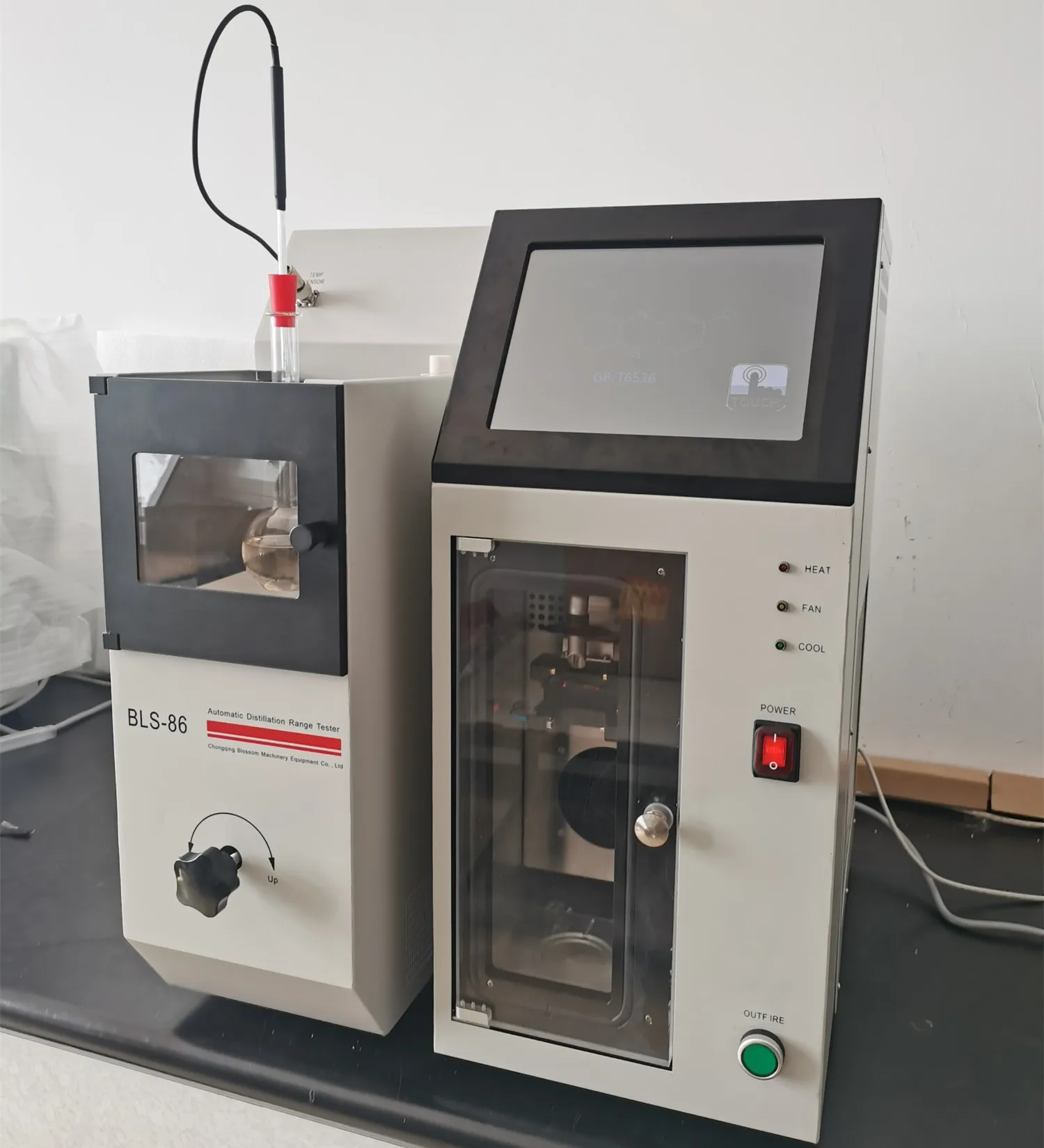 ASTM D86 Distillation Apparatus for Diesel Fuel Lab Analysis