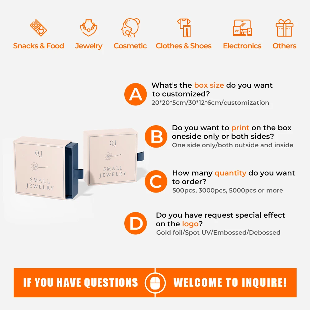 Custom Luxury Paper Sliding Box Drawer Type Gift Jewelry Packaging Boxes with Ribbon