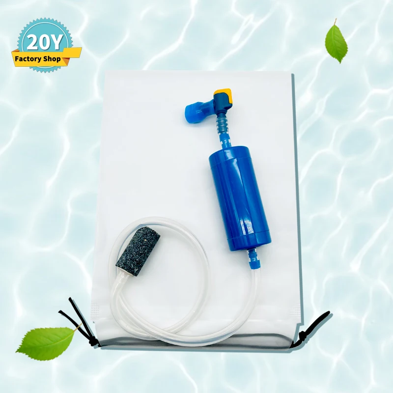 Best Price UF Membrane Outdoor Water Bottles Survival Filters Camping Outdoors Mini Water Filter Portable Water Bag