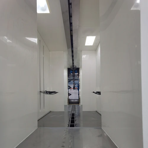 
Steel profile powder coating line automatic powder coating line system 