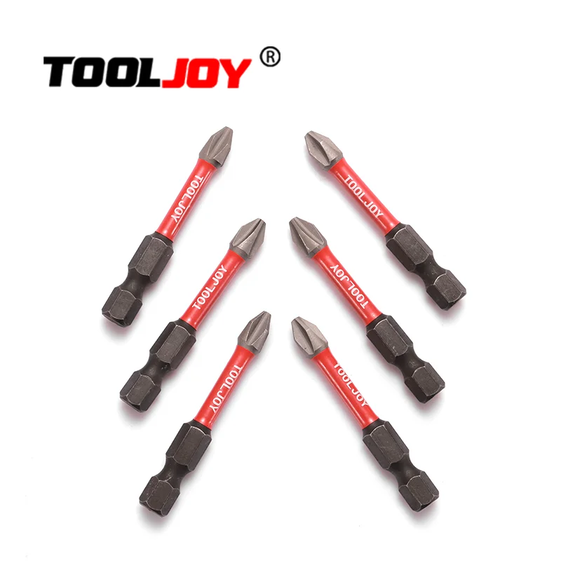 TOOLJOY 50mm 1/4 Inch Hex Shank Insert Torx Screwdriver Bit