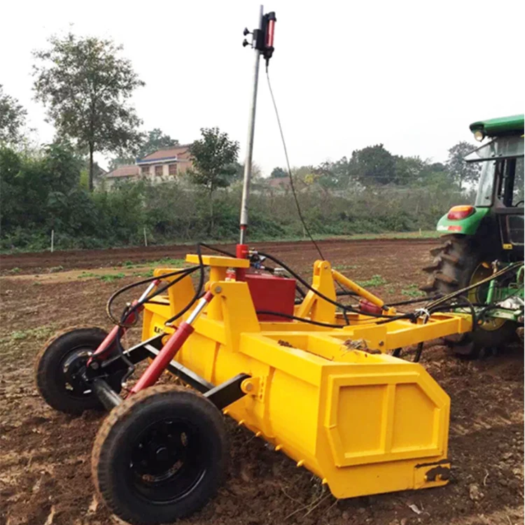 laser leveling grader for farm machinery 2.5-4m laser land grader for tractor land leveling equipment  for sale