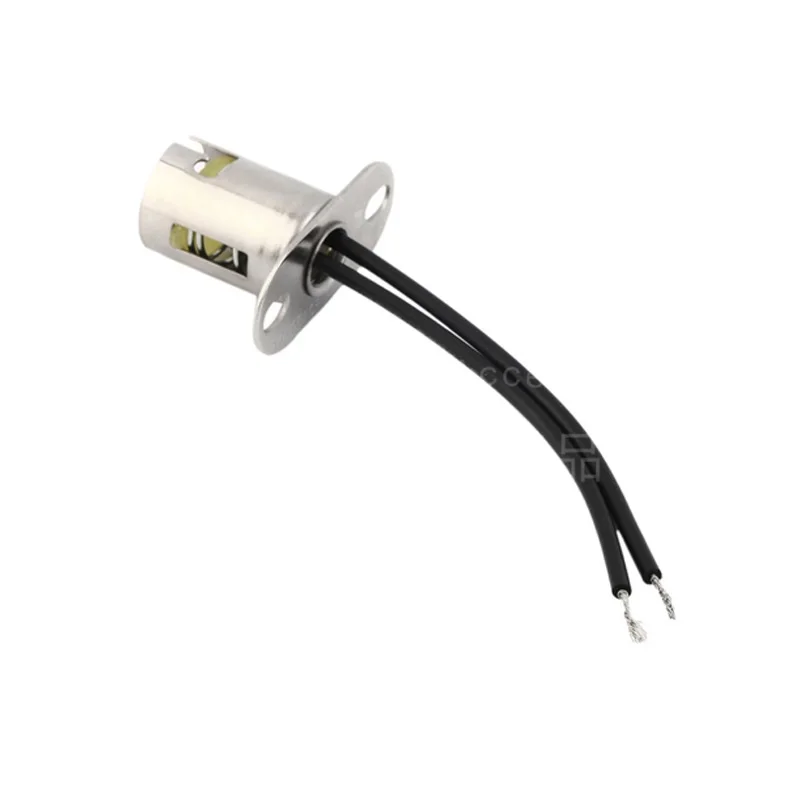 12V 1157 BA15D Base LED Light Bulb Lamp Holder Cable Wire Adapter Socket Converter With Wire KD051