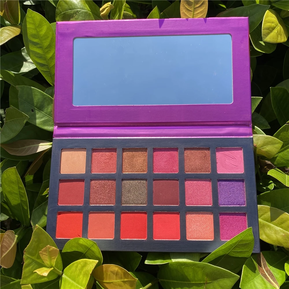 Professional palette your brand pigment eyeshadow custom eye shadow pallet with great price