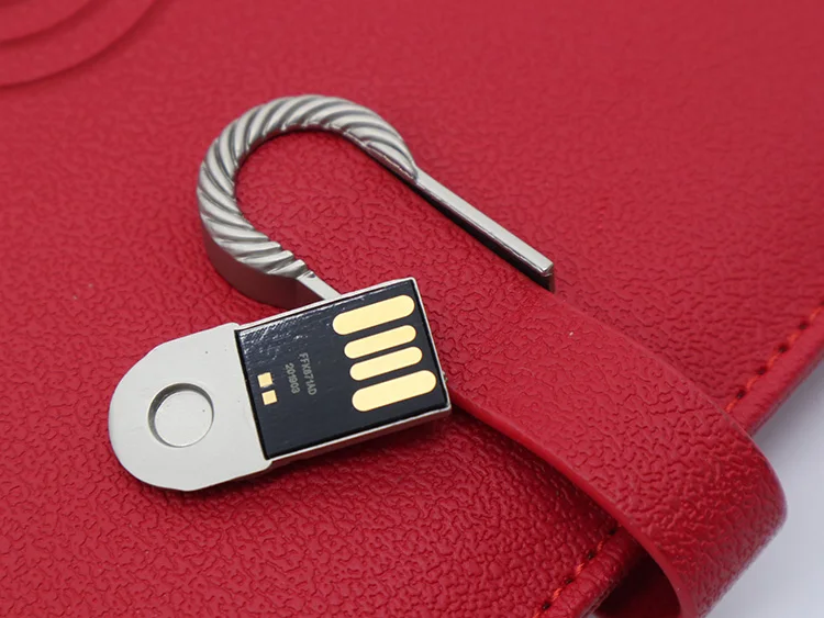  8000 mAh Power Bank PU Planner Diary Journal Notebook With
