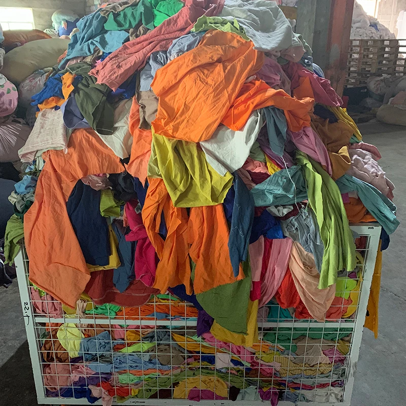 wiping rags japan Light new color cotton cloth waste wiper rags for machine cleaning cloth rags