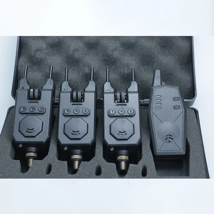 Hight quality control remote Fishing Bite Alarm Set(3+1)