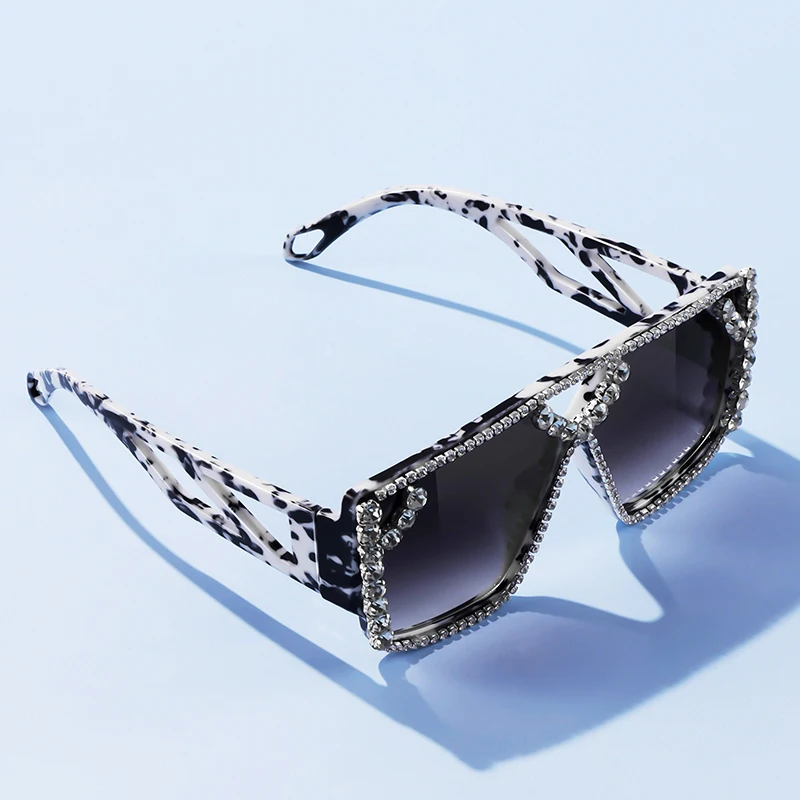 2021 luxury sunglasses for women hot brand designer millionaire oversized square sunglasses