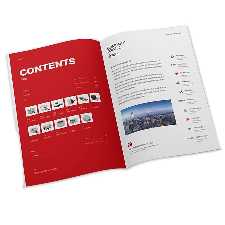 Professional print factory production custom color books A5/A4/A3 saddle stitching binding printing