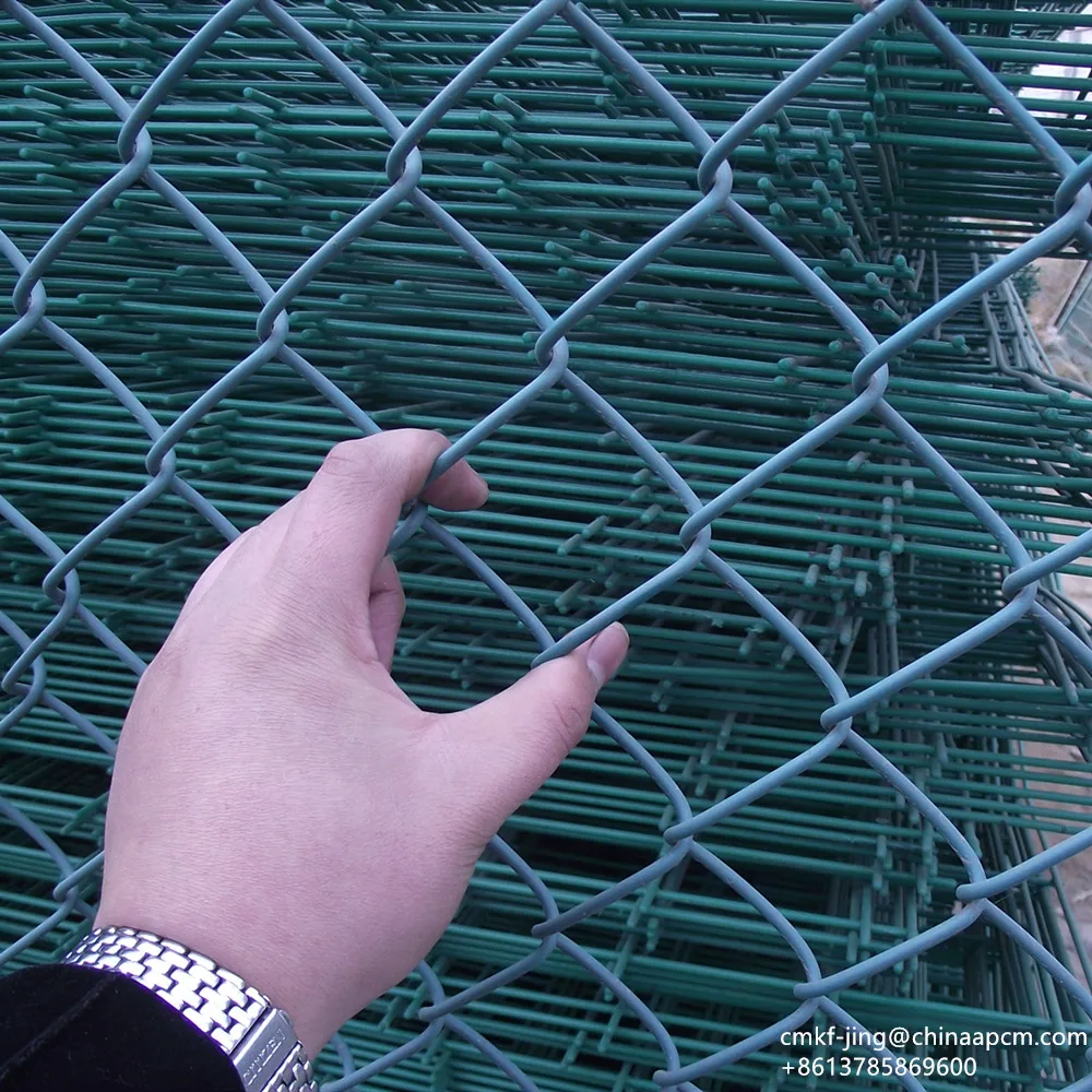 Construction hot dip galvanized chain link fence good quality from Anping manufacturer