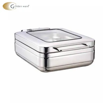 4L luxury buffet equipment catering dispalyer chafing dish