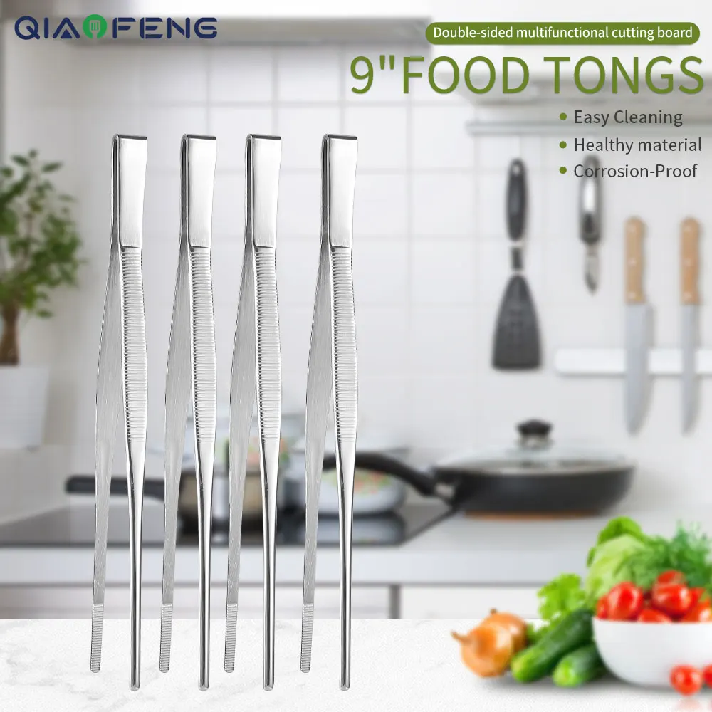  9inch Stainless Steel Tweezers for Tissue Medical