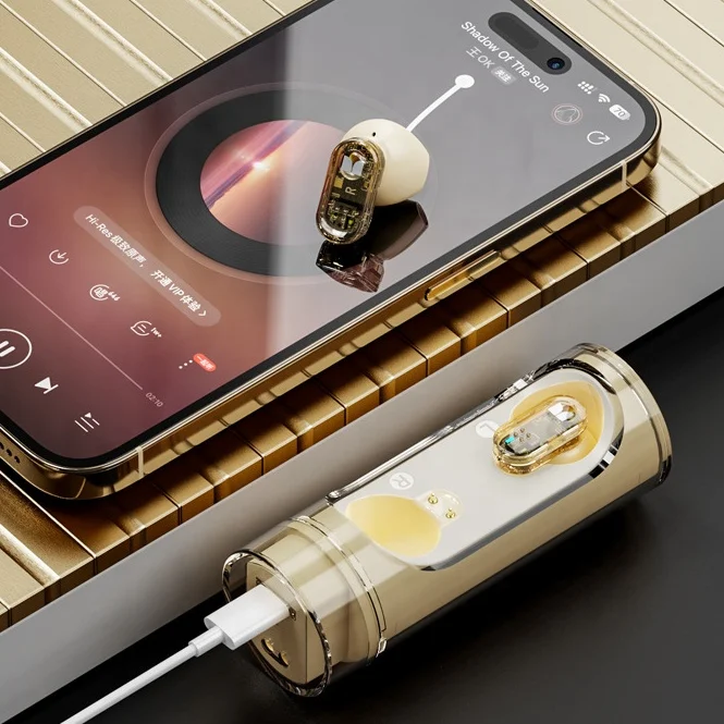 Monster Airmars XKT13 transparent rotating earbuds design with Low Latency dual ENC Earbuds