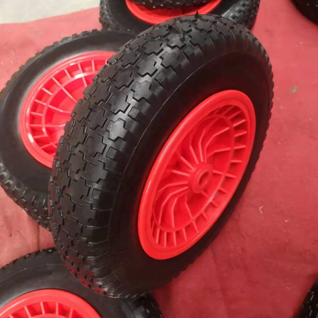 8 10 12 14 inch pu foam wheel,wheelchair wheel tool cart wheel