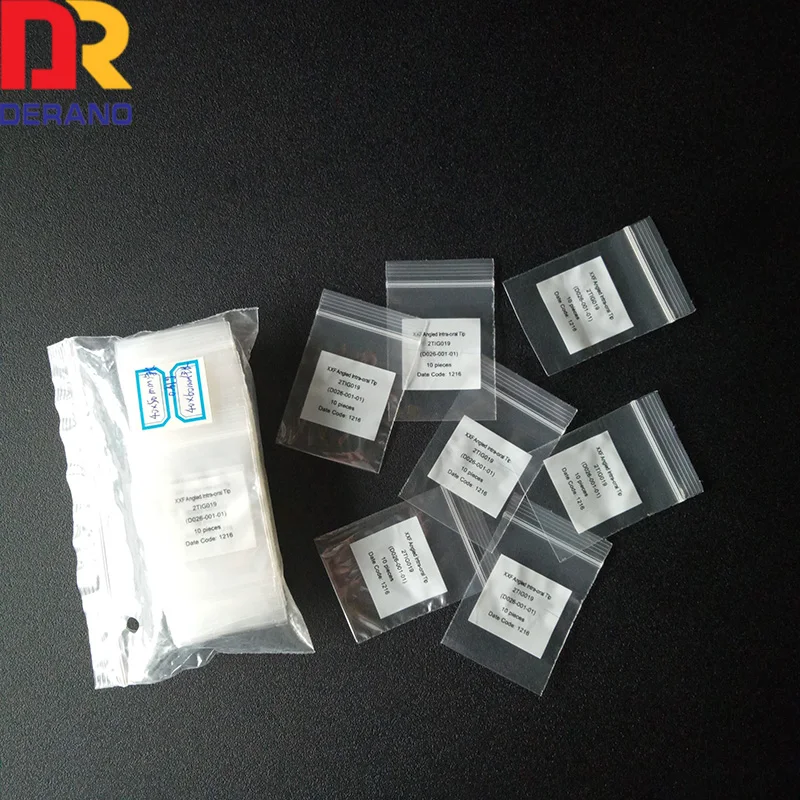 40x50mm 2mil custom printed PE reclosable mini zip lock bag plastic press sealed zipper bag with logo small bag