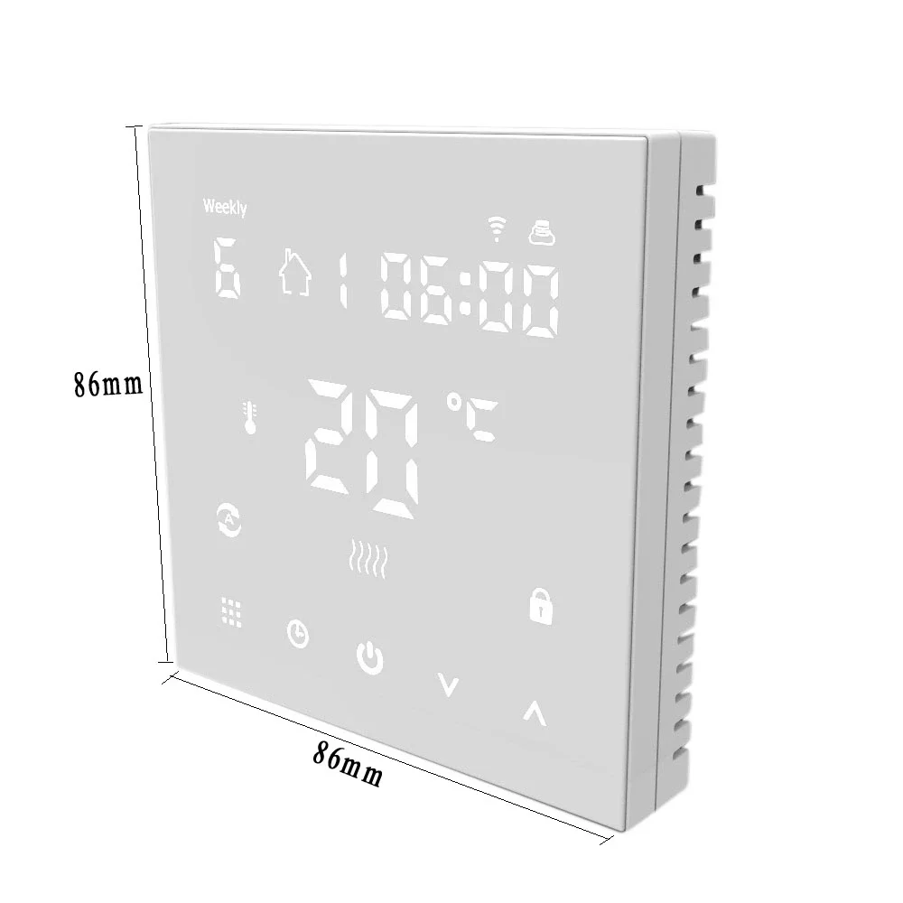 WiFi electric heating wall mounted stove mobile phone WiFi control thermostat temperature controller