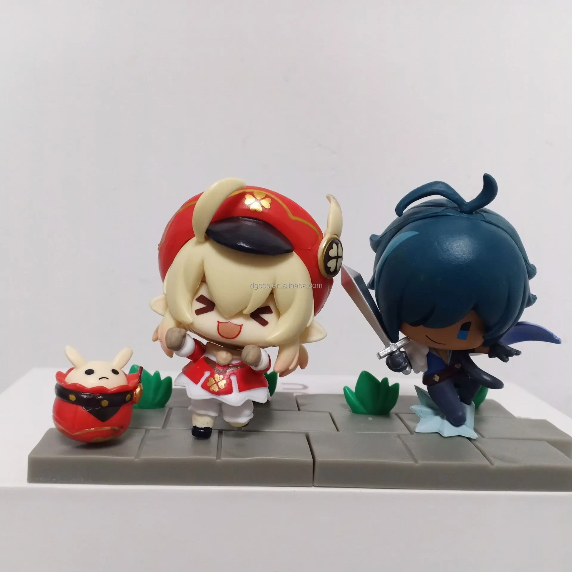 6.5-7CM 6pcs/set Cute Design Genshin Impact figure Cartoon Game Character Toy Doll figure toy for decoration