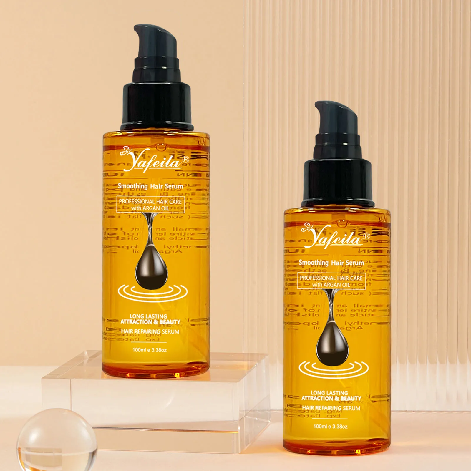 Original Sulfate Free Keratin Healing Hair Oil Treatment, Sweet Almond Hair Oil For Damaged Hair, Revives & Nourishes