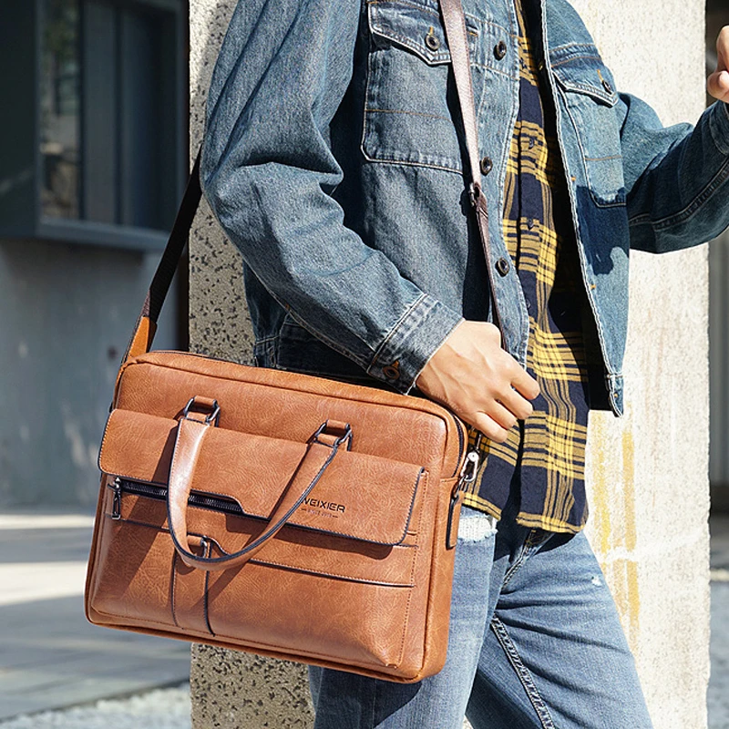 Лидер продаж 2022 мужская сумка для ноутбука Sac Homme кожаные сумки винтажные портфели мужчин