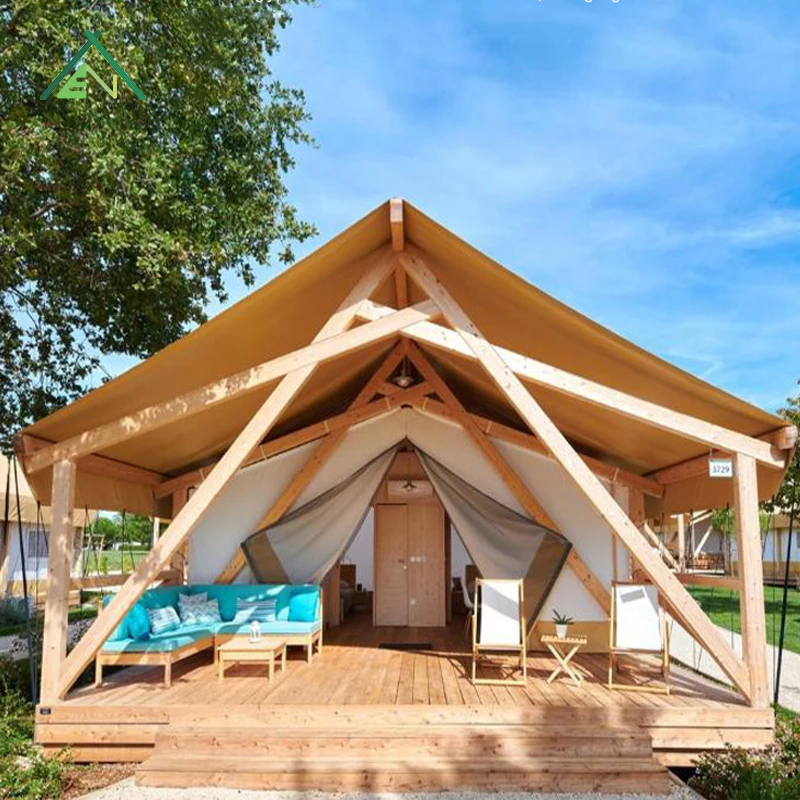 camping hotel hot sale outdoor large event luxury desert safari resort glamping with bathroom waterproof tent