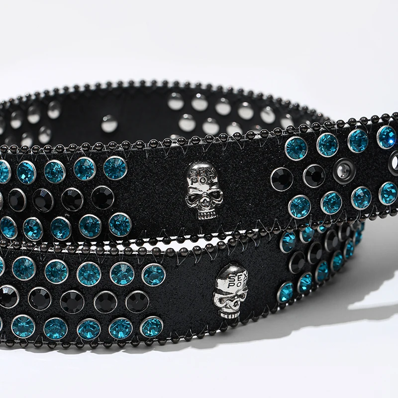 Заводская распродажа, высококачественный ковбойский пояс со стразами