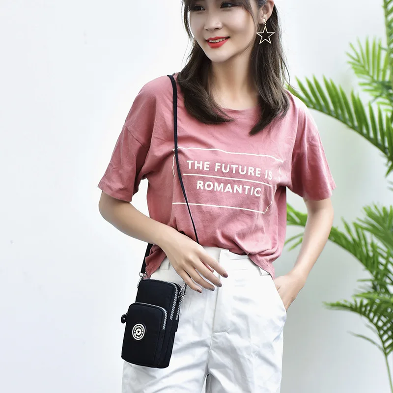 Wholesale High Quality Women Mobile Phone Crossbody Bag Multi-function  Mini Fashion Wallet