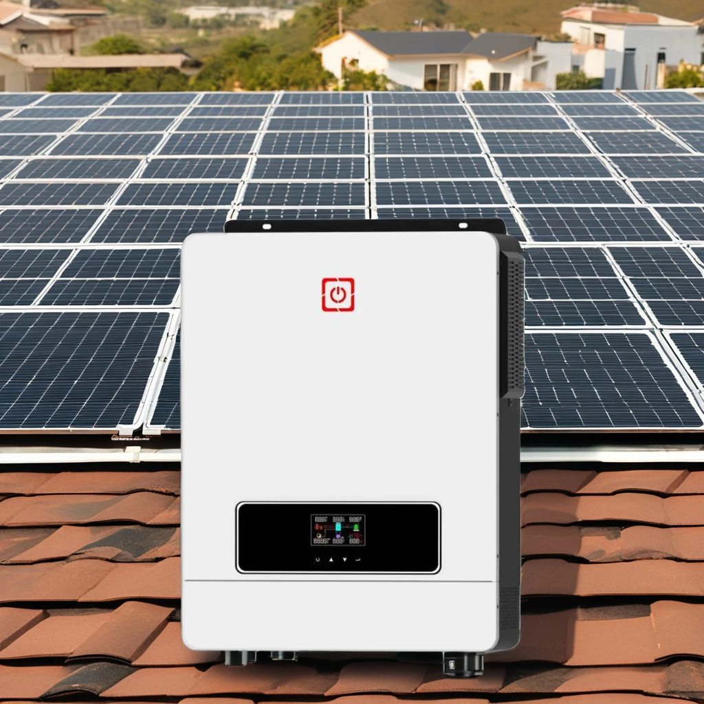 Pure Sine Wave Solar Controller MPPT 5KW 6KW 7KW 8KW 10KW Grid Tie on Off Hybrid Inverter