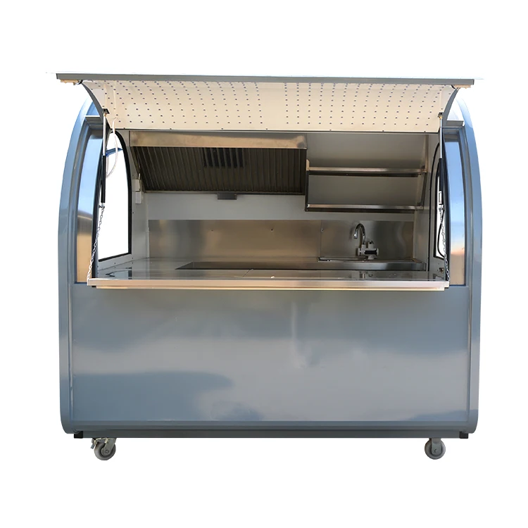 Outdoor Mobile Hot Dog Fast Food Truck Food Trailers Food Vending Cart Cooking Kiosk For Sale In China