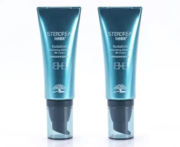 
OEM body lotion skin cream cosmetic packaging soft plastic tube 