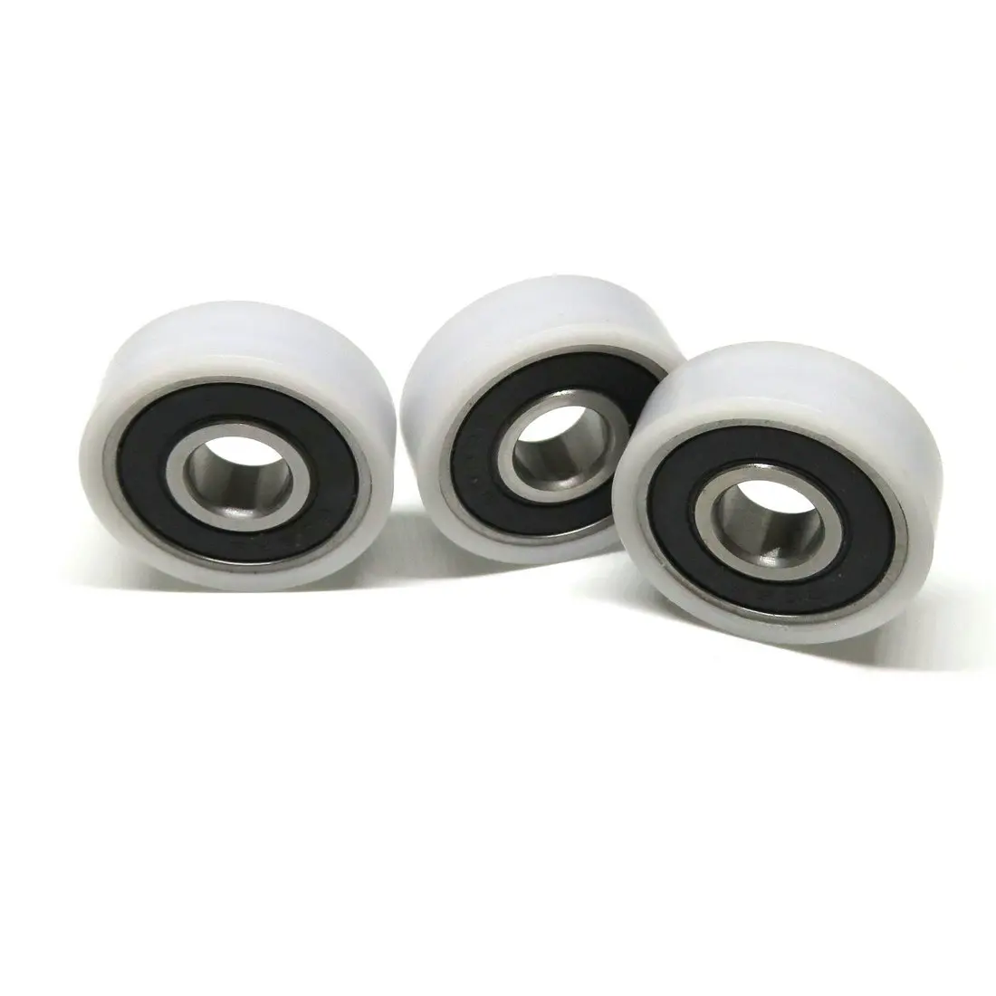 SEMEI OEM nylon pulley wheels with BS62525-9 bearings plastic roller for aluminum sliding door with 625RS