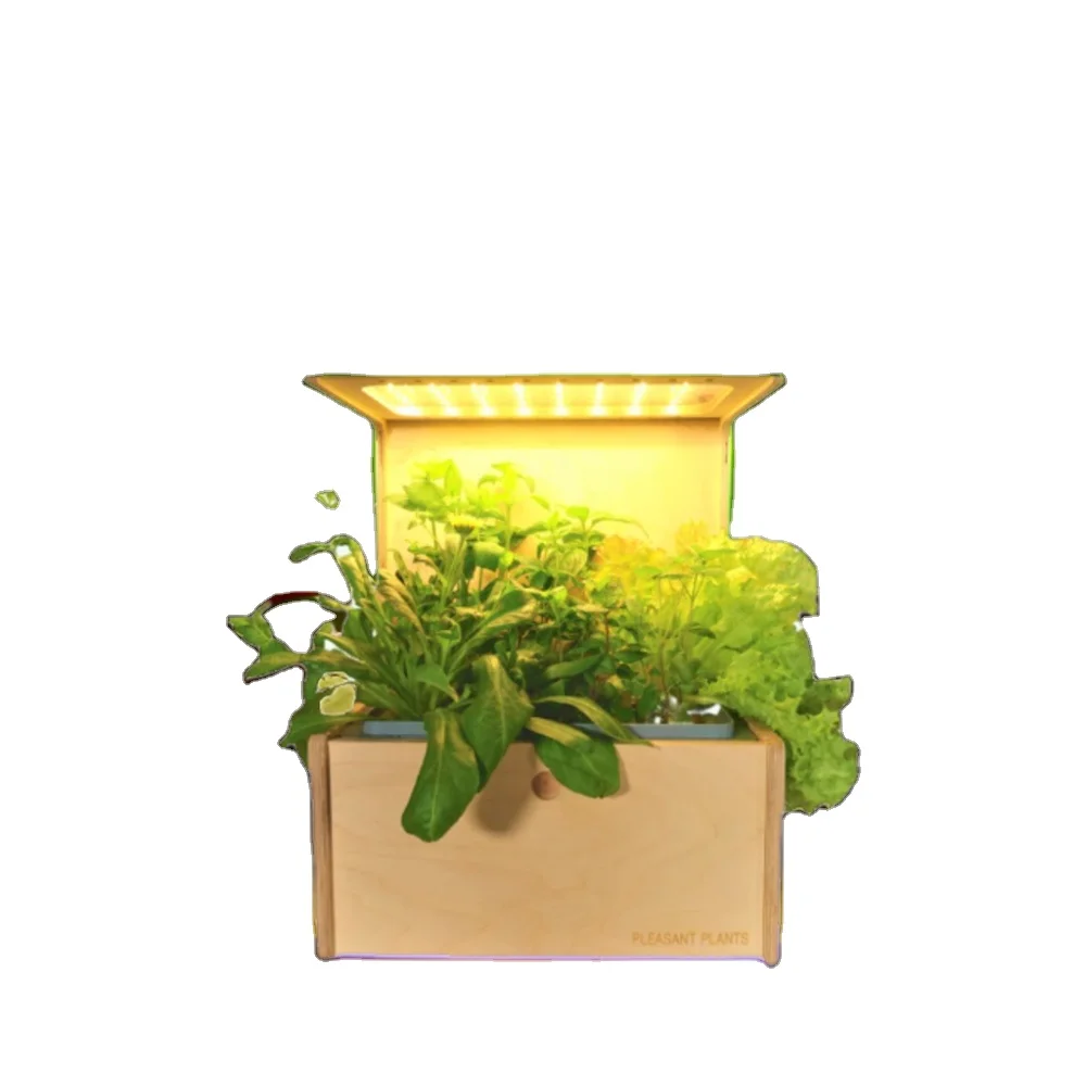 Indoor Smart Pots & Planters Hydroponic Flower Garden with LED Light