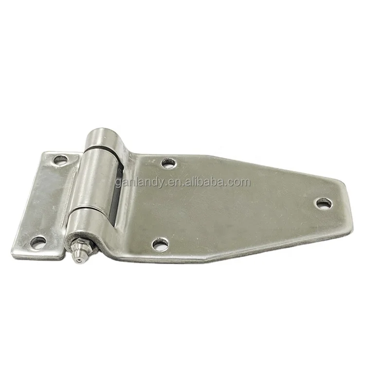 GL-13126S Refrigerated Food Truck Door Hinge Stainless Steel Detachable Flag Hinge