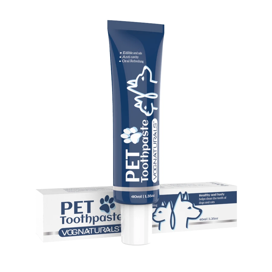 Private Label Natural Dog & Cat Dental Cleaning Tooth Paste, Breath Freshener Oral Care Pet Toothpaste
