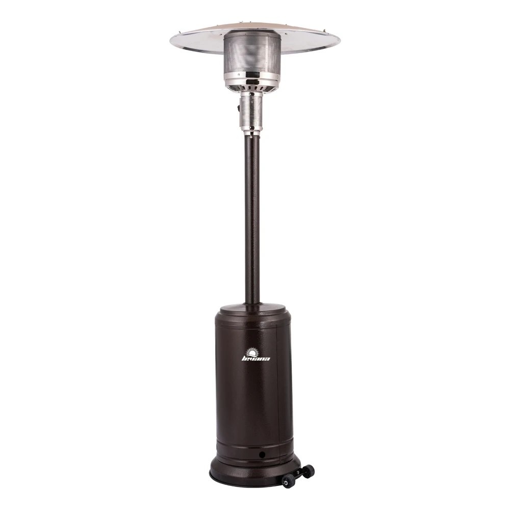 High Quality Stainless Steel Pyramid Patio Heater Easy Moving Outside Portable Gas Heater for Outdoor Heating