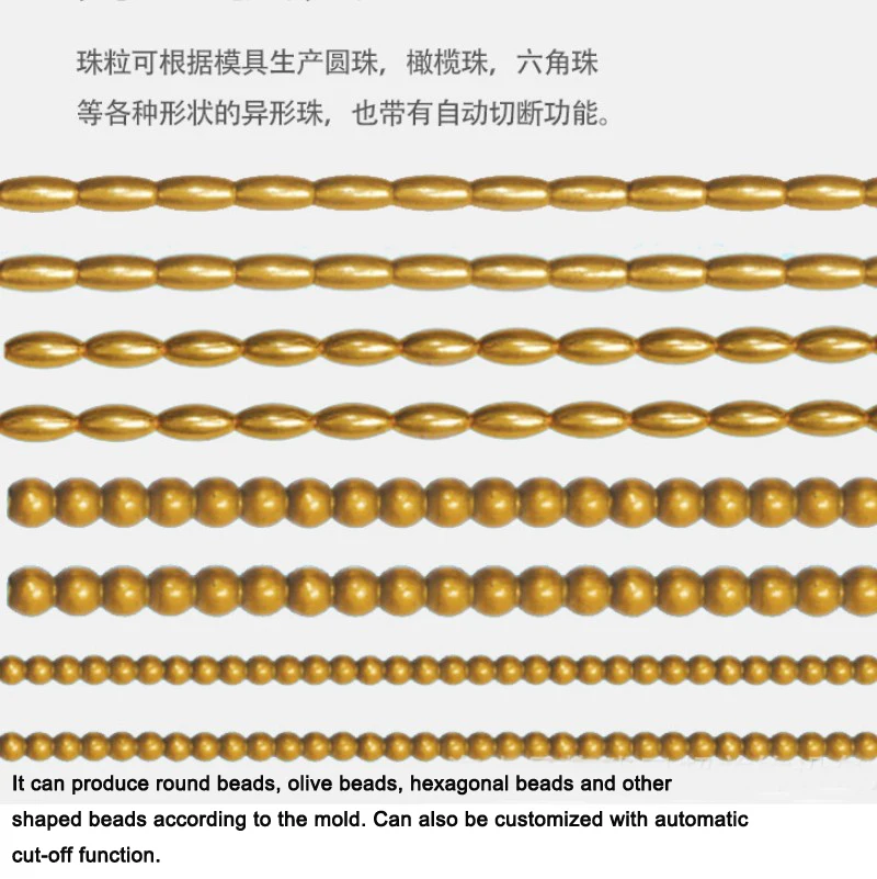 Jewellery Machine Silver Gold jewelry beads making machine