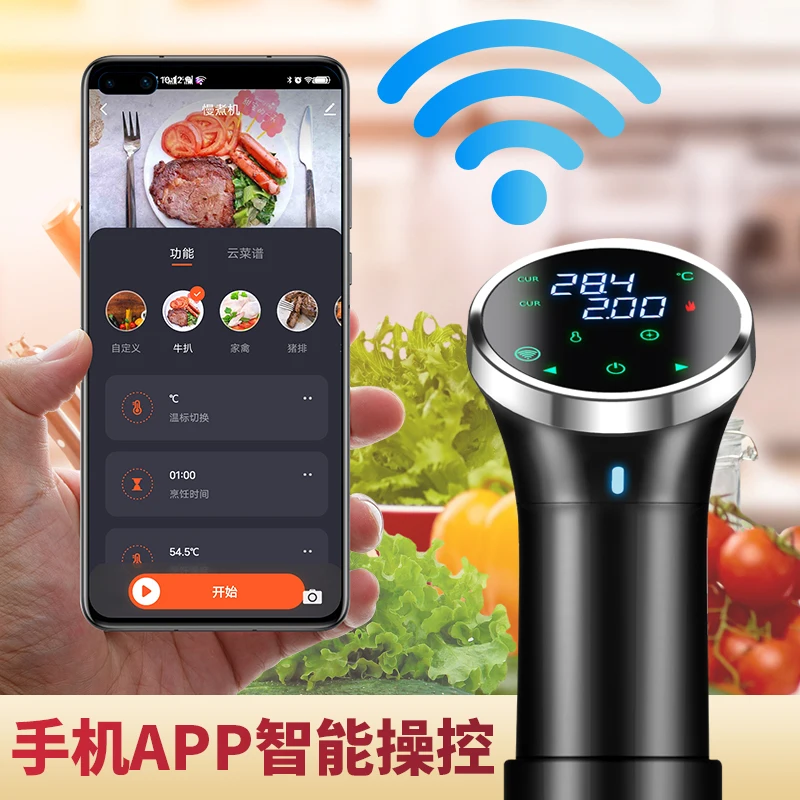 Kitchen Appliance Electric Sous Vide With Smart Control WIFI Version Slow Cooker Machine